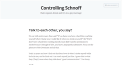 Desktop Screenshot of controllingschnoff.com