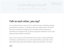 Tablet Screenshot of controllingschnoff.com